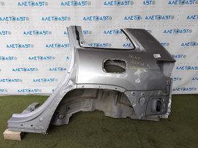 Quarter wing rear left Jeep Grand Cherokee WK2 11-21 sawed off, silver, painted, butt, dent