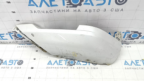 Front bumper lip left BMW X7 G07 19-22 Pure Excellence, white, scratch