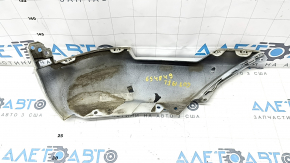 Front bumper lip left BMW X7 G07 19-22 Pure Excellence, white, scratch