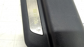 Door sill trim rear right Lexus RX350 RX450h 10-15 black, with chrome trim, bump, scratches