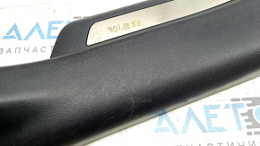 Door sill trim rear right Lexus RX350 RX450h 10-15 black, with chrome trim, bump, scratches