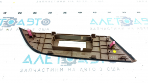 Front right window lift control trim Lexus RX350 RX450h 10-15 dark wood, scratch