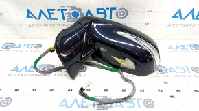 Side mirror left Lexus RX350 RX450h 10-15 14 pins, auto-dimming, turn signal, backlight, blue