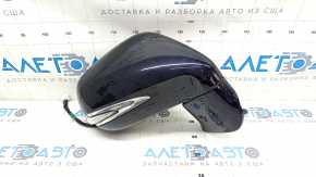 Side mirror right Lexus RX350 RX450h 10-15 14 pins, auto-dimming, turn signal, backlight, blue