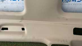 BMW X7 G07 19-22 ceiling trim for panoramic windows and 3rd row air deflectors, Canberra-beige, creases, rusty frame, for dry cleaning, driftwood