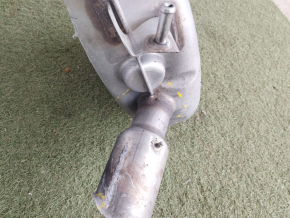 Muffler rear part with barrels Audi A4 B9 17- 2.0T dented