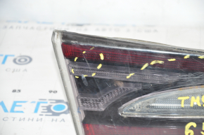 Light inside trunk door left Tesla Model S 12-20 scratches, in black film