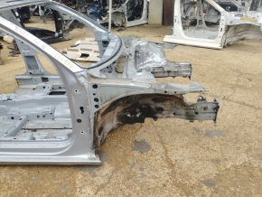 Front right quarter Audi A3 8V 15-20 4d, 5d silver, on the body