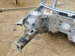 Front right quarter Audi A3 8V 15-20 4d, 5d silver, on the body