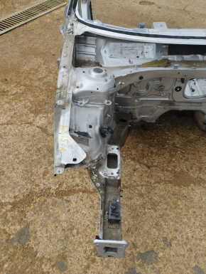 Front right quarter Audi A3 8V 15-20 4d, 5d silver, on the body