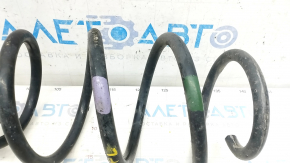Front left spring Lexus RX450h 10-15 hardness green purple