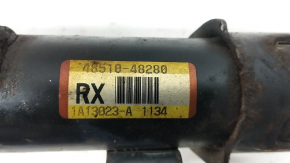 Shock absorber front right Lexus RX450h 10-15 rusty