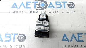 Rear left window lift control BMW X7 G07 19 - chrome under the curtain, driftwood, only buttons
