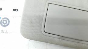 Left visor Honda HR-V 16-22 gray, without backlight, without hook, for dry cleaning