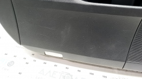 Door trim card front left Lexus RX350 RX450h 10-15 black, leather, gray armrest, type 1, scratches