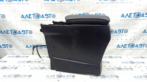 Central console armrest Lexus RX350 RX450h 10-15 black, scratches, broken fasteners