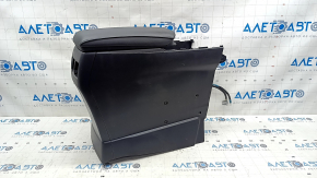 Central console armrest Lexus RX350 RX450h 10-15 black, scratches, broken fasteners
