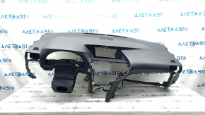 Torpedo front panel with AIRBAG Lexus RX350 RX450h 10-15 black, leather
