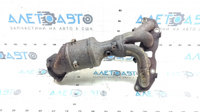 Exhaust manifold with catalytic converter Nissan Rogue 14-20 type 2 rusty