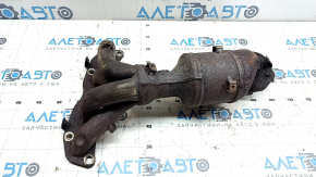 Exhaust manifold with catalytic converter Nissan Rogue 14-20 type 2 rusty