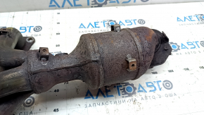 Exhaust manifold with catalytic converter Nissan Rogue 14-20 type 2 rusty