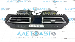 Climate control BMW X7 G07 19-22 with heated seats without ventilation, for 360 cameras, driftwood, non-working, corrosion