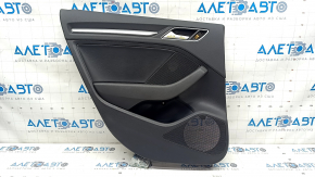 Door trim card rear left Audi A3 8V 15-20 4d, 5d, black, scratches