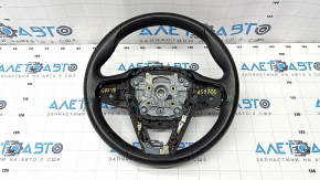 Naked steering wheel BMW X7 G07 19-22 leather black under heated petals, Sport, scratches