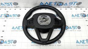 Naked steering wheel BMW X7 G07 19-22 leather black under heated petals, Sport, scratches
