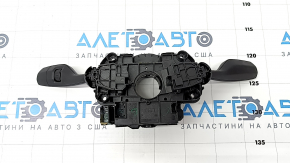Steering column switches guitar assembly BMW X7 G07 19-22 for heated steering wheel, auto high beam, driftwood