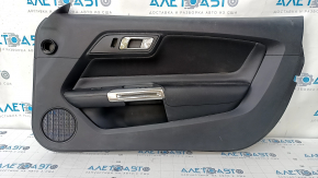 Door trim card front right Ford Mustang mk6 15- black, armrest leather, scuffs, scratches