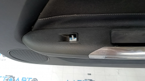 Door trim card front right Ford Mustang mk6 15- black, armrest leather, scuffs, scratches
