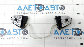 Steering wheel control buttons BMW X7 G07 19-22 for radar and driver tracking camera, driftwood, buttons only