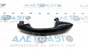 Door handle outer rear left Mercedes W167 GLE 350 450 20-23 keyless, black gloss