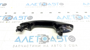 Door handle outer rear left Mercedes W167 GLE 350 450 20-23 keyless, black gloss