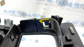 Air duct deflector of the central console with a lining BMW X7 G07 19 - broken fasteners