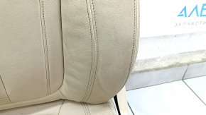 Driver's seat BMW X7 G07 19-22 without airbag, electric, heated, memory, leather, Canberra-beige, Comfort, driftwood, non-working electrics, torn, for dry cleaning, no runner drive
