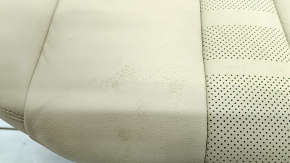 Rear row of seats 2nd row right BMW X7 G07 19-22 without airbag, electric, heated, leather, Canberra-beige, Comfort, driftwood, non-working electrics, for dry cleaning, defective leather headrest