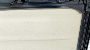 Rear panoramic mechanism frame BMW X7 G07 19- with curtain, Canberra-beige, driftwood, for dry cleaning