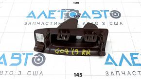 Lower right trunk door lock trim BMW X7 G07 19-22 Mokka