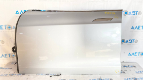 Door assembly front left Tesla Model S 12-15 pre-rest, silver PMSS, bump, scratches on chrome handle