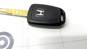 Key Honda HR-V 16-22 4 buttons, scratches, worn