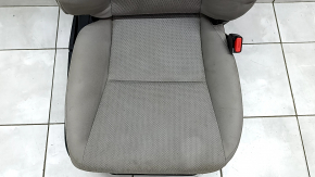 Passenger seat Honda HR-V 16-22 without airbag, mechanical, gray cloth, dry-cleanable