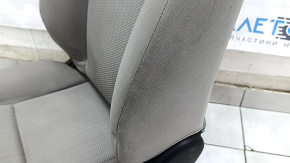 Passenger seat Honda HR-V 16-22 without airbag, mechanical, gray cloth, dry-cleanable