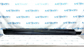 Right threshold Mercedes W167 GLE 350 450 20-23 without footboard, black