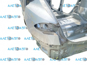 Quarter wing rear left Tesla Model S 12-20 on the body, aluminum panel, silver PMSS, butts