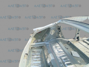Quarter wing rear left Tesla Model S 12-20 on the body, aluminum panel, silver PMSS, butts