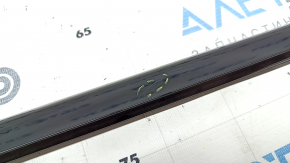 Molding door-glass central rear left Mercedes W167 GLE 350 450 20-23 black gloss, scratches
