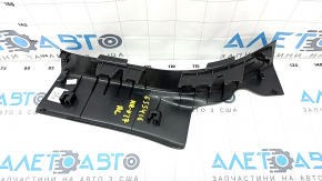 Door sill trim rear left Honda HR-V 16-22 black, worn