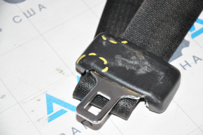 Passenger seat belt Tesla Model S 12-15 prerest, black, crack